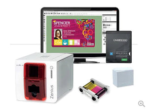 Evolis Zenius Plastic ID Card Printer - ACE Peripherals