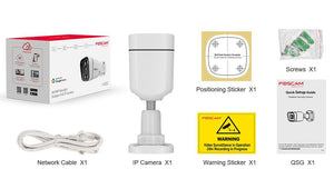 Foscam V4EC 4MP QHD Starlight POE IP Bullet Camera - ACE Peripherals