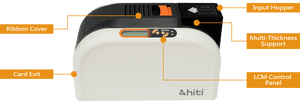 Hiti CS-220e Transparent Plastic ID Card Printer - ACE Peripherals