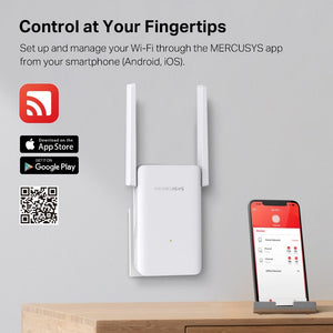 Mercusys ME70X AX1800 Wi-Fi 6 Range Extender - ACE Peripherals