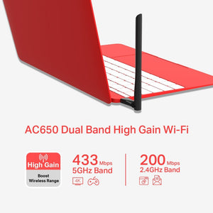 Mercusys MU6H AC650 High Gain Wireless Dual Band USB Adapter - ACE Peripherals