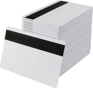 Premium Plastic ID Plain Card (White, Mag, Contact, RFID, Transparent) - ACE Peripherals