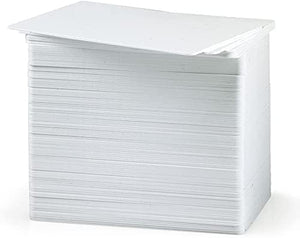 Premium Plastic ID Plain Card (White, Mag, Contact, RFID, Transparent) - ACE Peripherals
