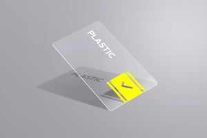 Premium Plastic ID Plain Card (White, Mag, Contact, RFID, Transparent) - ACE Peripherals
