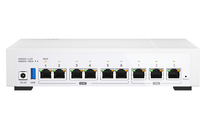 QNAP QHora-322 9-Port 2.5/10GbE SD-WAN Router - ACE Peripherals