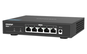 QNAP QSW-1105-5T 5-Port 2.5Gbe Professional Networking Switch - ACE Peripherals