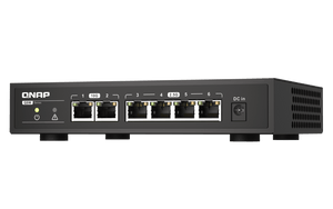 QNAP QSW-2104-2T 6-Port 2.5/10Gbe Professional Networking Switch - ACE Peripherals