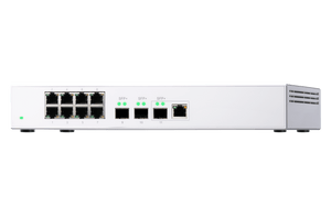 QNAP QSW-308-1C 11-Port 10Gbe Entry Networking Switch - ACE Peripherals