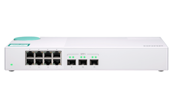 QNAP QSW-308S 11-Port 10Gbe Entry Networking Switch - ACE Peripherals