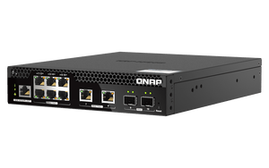 QNAP QSW-M2106PR-2S2T 10-Port 2.5/10GbE POE++ Managed Switch - ACE Peripherals