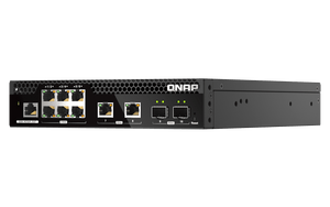 QNAP QSW-M2106R-2S2T 10-Port 2.5/10GbE POE++ Managed Switch - ACE Peripherals