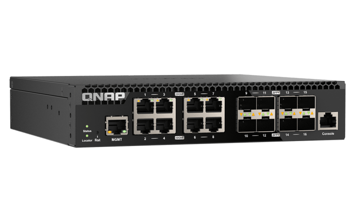 QNAP QSW-M3216R-8S8T 16-Port 10GbE Managed Switch - ACE Peripherals