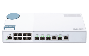 QNAP QSW-M408-2C 12-Port 1/10GbE Managed Switch - ACE Peripherals