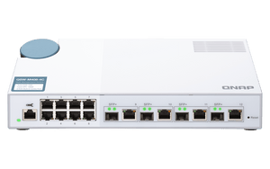 QNAP QSW-M408-4C 12-Port 1/10GbE Managed Switch - ACE Peripherals