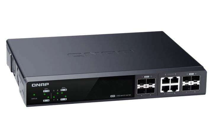 QNAP QSW-M804-4C 8-Port 10GbE Managed Switch - ACE Peripherals