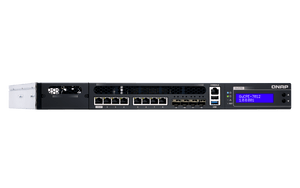 QNAP QuCPE-7012 12-Port 2.5/10Gbe Virtualization Scalable Enterprise Edge Networking Switch - ACE Peripherals
