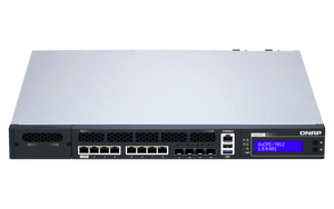 QNAP QuCPE-7012 12-Port 2.5/10Gbe Virtualization Scalable Enterprise Edge Networking Switch - ACE Peripherals
