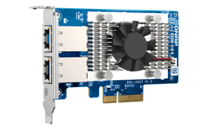 QNAP QXG-10G2T Dual-Port 10GbE Network Card - ACE Peripherals
