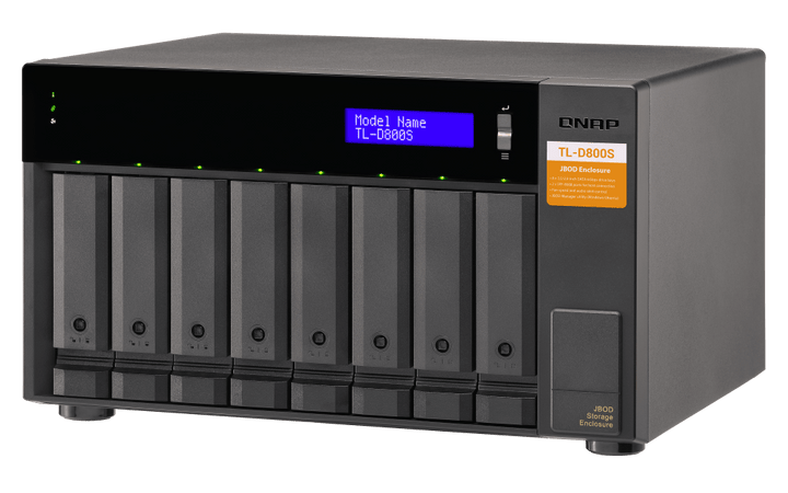 QNAP TL-D800S 8-Bay Tower Expansion - ACE Peripherals