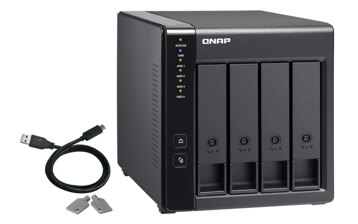 QNAP TR-004 4-Bay Tower Expansion - ACE Peripherals