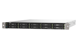 QNAP TS-h1090FU 10-Bay NVMe/SATA All-Flash Rackmount NAS - ACE Peripherals