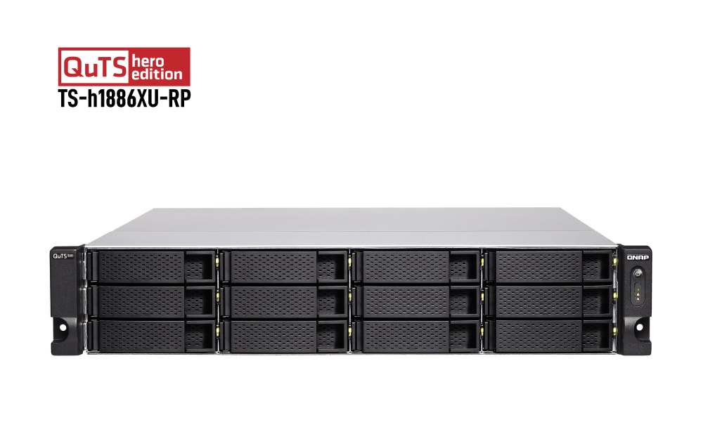 QNAP TS-h1886XU-RP 18-Bay Rackmount NAS - ACE Peripherals