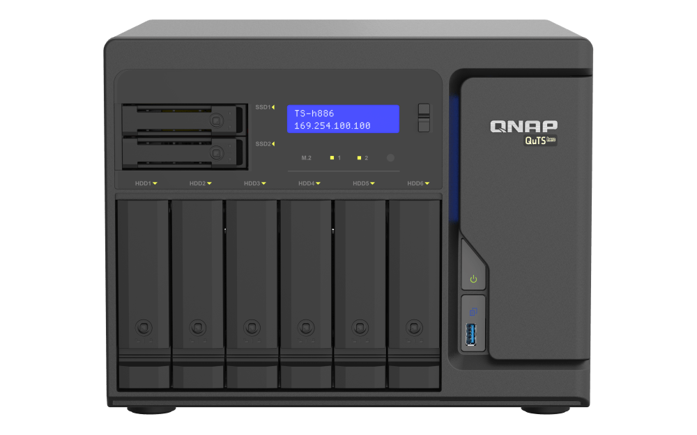 QNAP TS-h886 8-Bay Tower NAS - ACE Peripherals