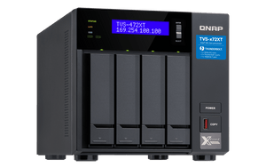 QNAP TVS-472XT 4-Bay Thunderbolt Tower NAS - ACE Peripherals