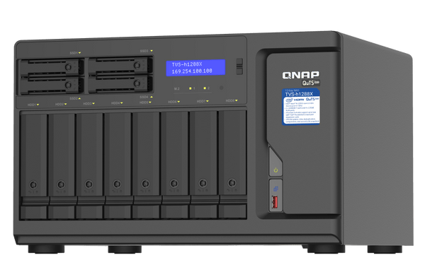 QNAP TVS-h1288X 12-Bay Tower NAS - ACE Peripherals