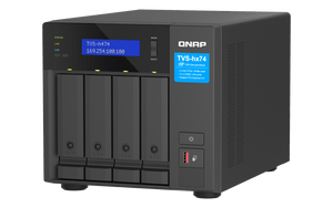 QNAP TVS-h474 4-Bay 2.5G/10G Tower NAS - ACE Peripherals