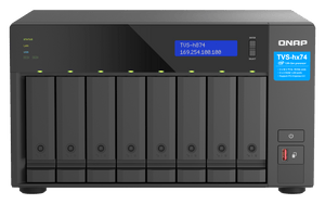QNAP TVS-h874 8-Bay 2.5G/10G Tower NAS - ACE Peripherals