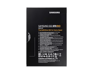 Samsung 870 EVO SATA 2.5-inch SSD, manufacturer product view
