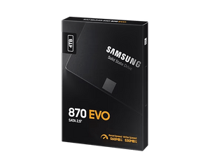 Samsung 870 EVO SATA 2.5-inch SSD, manufacturer product view