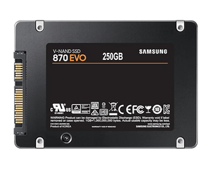 Samsung 870 EVO SATA 2.5-inch SSD 250GB, manufacturer product view