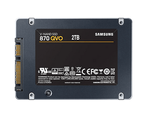 Samsung 870 QVO SATA 2.5-inch SSD, manufacturer product view