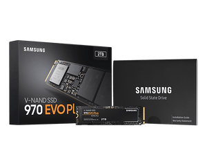 Samsung 970 EVO Plus NVMe M.2 SSD, manufacturer product view