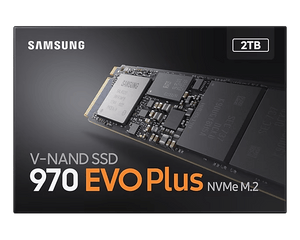 Samsung 970 EVO Plus NVMe M.2 SSD, manufacturer product view