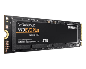 Samsung 970 EVO Plus NVMe M.2 SSD, manufacturer product view