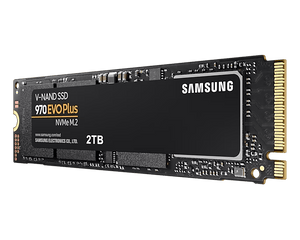 Samsung 970 EVO Plus NVMe M.2 SSD, manufacturer product view