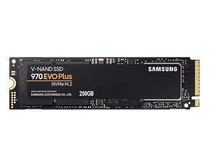 Samsung 970 EVO Plus NVMe M.2 SSD 250GB, manufacturer product view