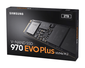 Samsung 970 EVO Plus NVMe M.2 SSD, manufacturer product view
