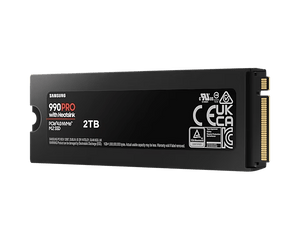 Samsung 990 PRO with Heatsink NVMe M.2 SSD - ACE Peripherals