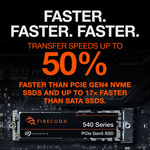 Seagate FireCuda 540 NVMe SSD - ACE Peripherals