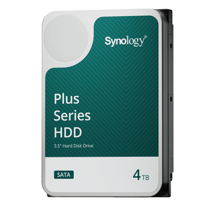 Synology Plus Series 4TB NAS hard drive angled view