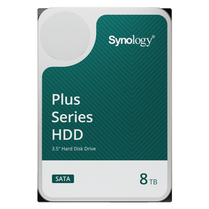 Synology Plus Series 8TB NAS hard drive front view