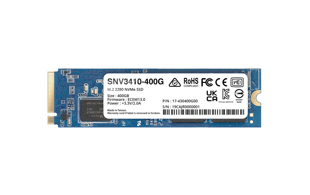 Synology SNV3400 SNV3410 Series M.2 NVMe SSD - ACE Peripherals