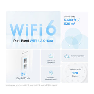 TP-Link Deco X10 AX1500 Whole Home Mesh Wi-Fi 6 System - ACE Peripherals