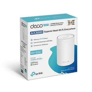 TP-Link Deco X50-4G 4G+ AX3000 Whole Home Mesh WiFi 6 Gateway - ACE Peripherals