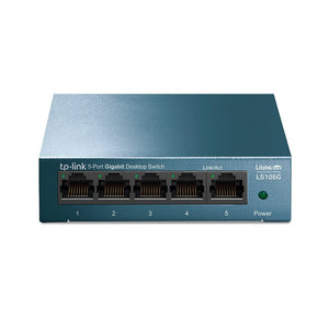 TP-Link LS105G 5-Port 10/100/1000Mbps Desktop Network Switch - ACE Peripherals