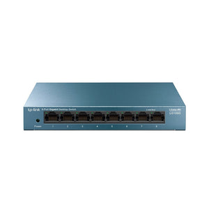 TP-Link LS108G 8-Port 10/100/1000Mbps Desktop Network Switch - ACE Peripherals